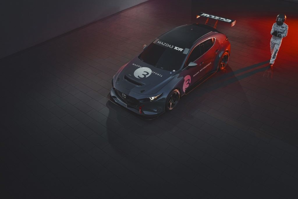 Así luce el Mazda 3 para las competiciones TCR