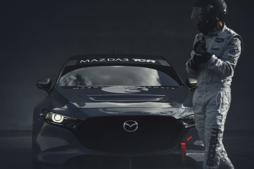 Así luce el Mazda 3 para las competiciones TCR