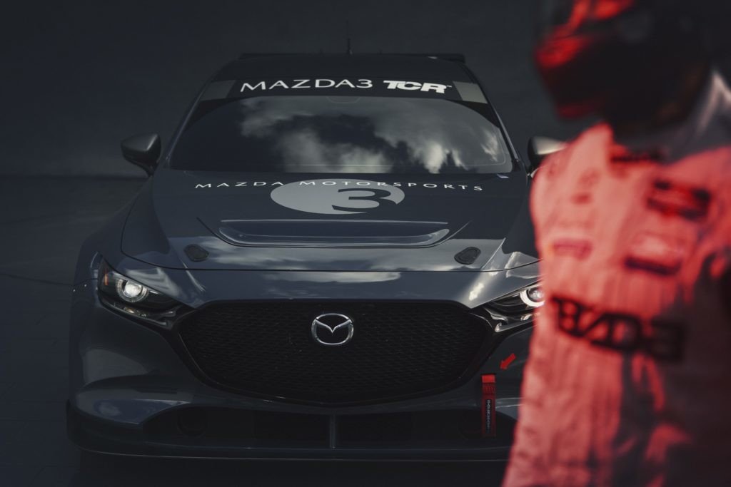 Así luce el Mazda 3 para las competiciones TCR