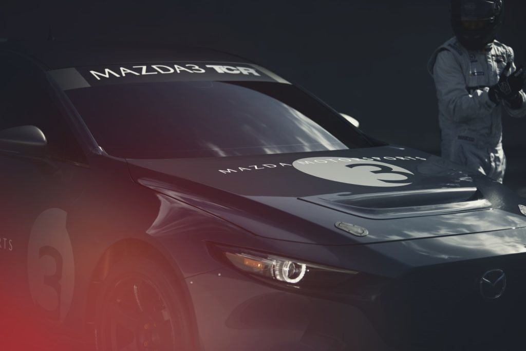 Así luce el Mazda 3 para las competiciones TCR