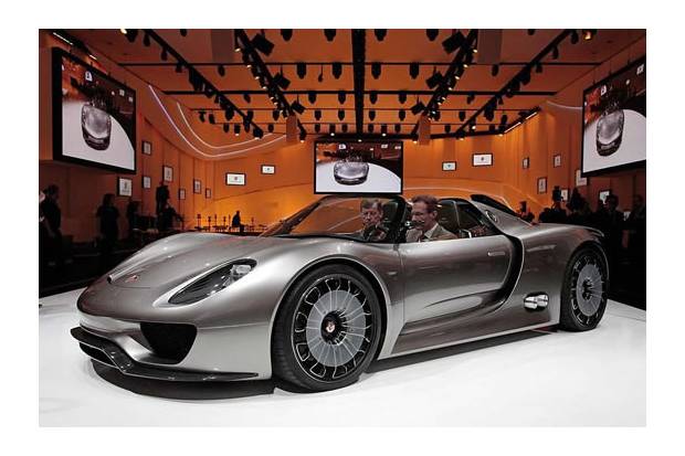 Porsche 918 Spyder Concept:  un superdeportivo con consumo de TDI