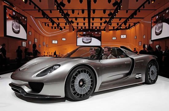 Porsche 918 Spyder Concept:  un superdeportivo con consumo de TDI