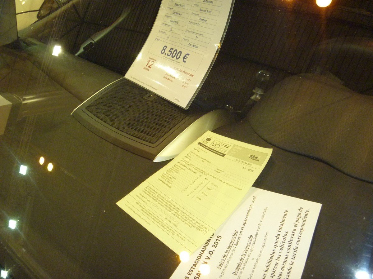 Comprar coche de segunda mano en el Salón del Vehículo de Ocasión 
