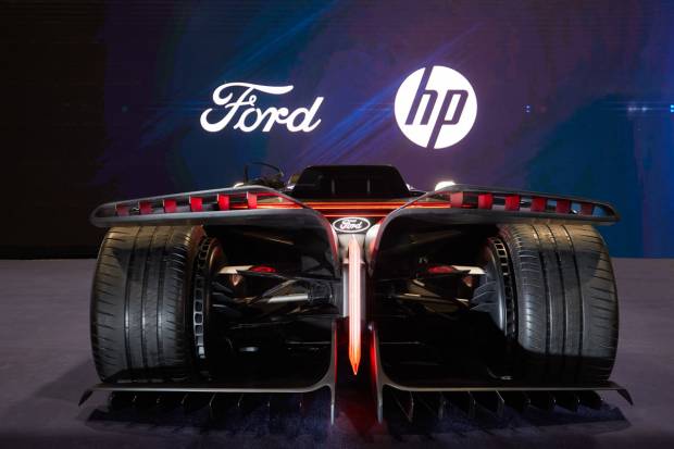 Ford y HP crean el espacio de simulación definitivo, el P1 que estrena el Team Fordzilla
