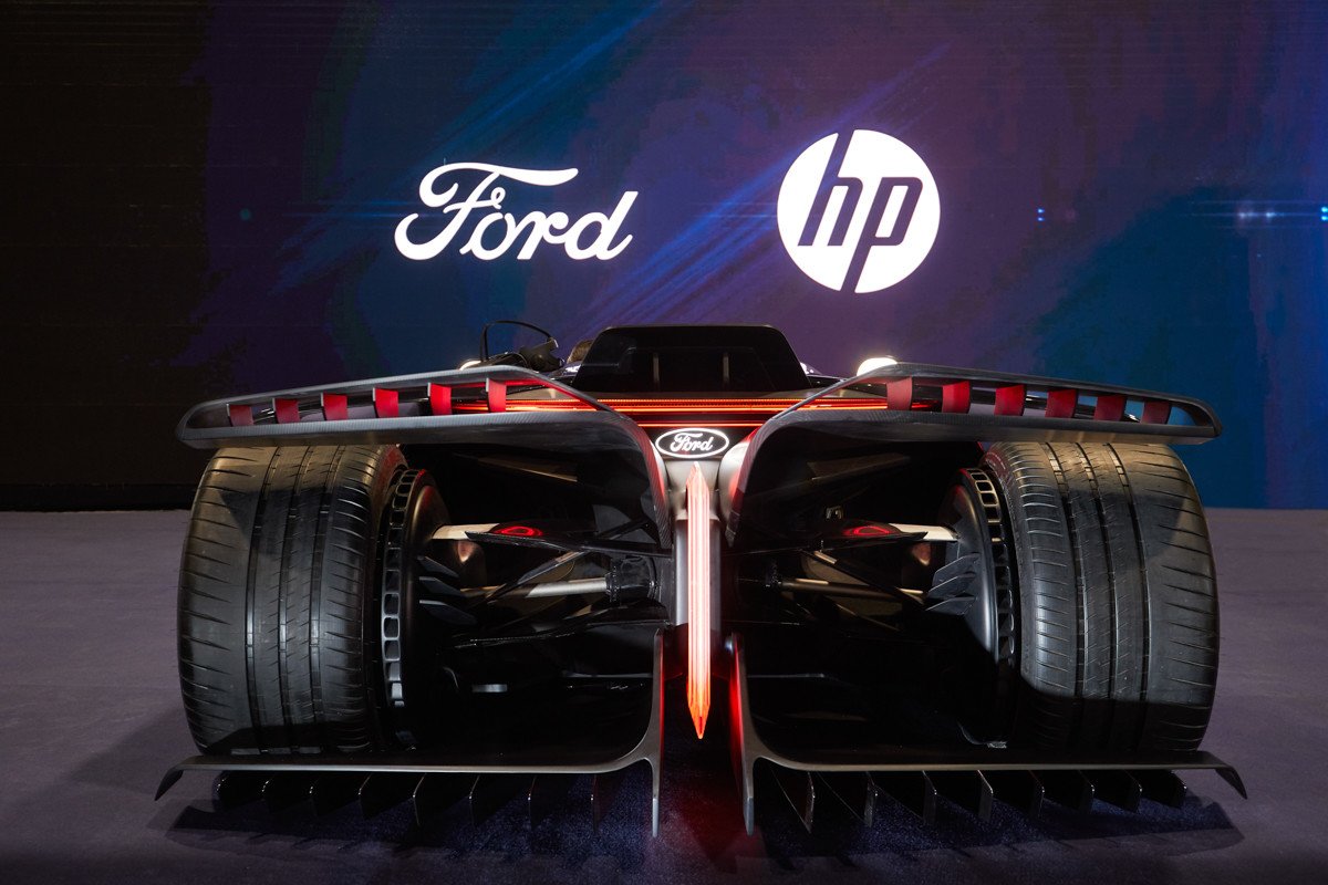 Ford y HP crean el espacio de simulación definitivo, el P1 que estrena el Team Fordzilla