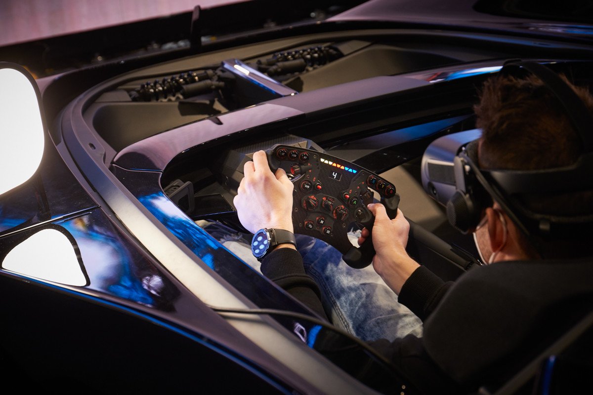 Ford y HP crean el espacio de simulación definitivo, el P1 que estrena el Team Fordzilla