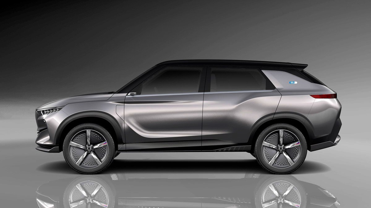 Ssangyong e-SIV Concept, la apertura a la tecnología eléctrica