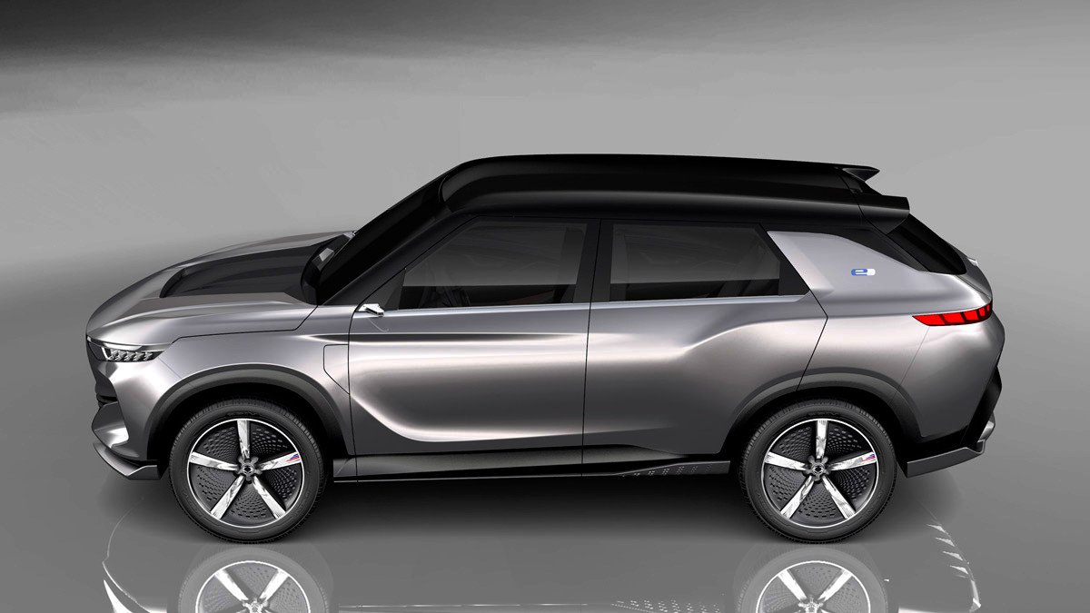 Ssangyong e-SIV Concept, la apertura a la tecnología eléctrica