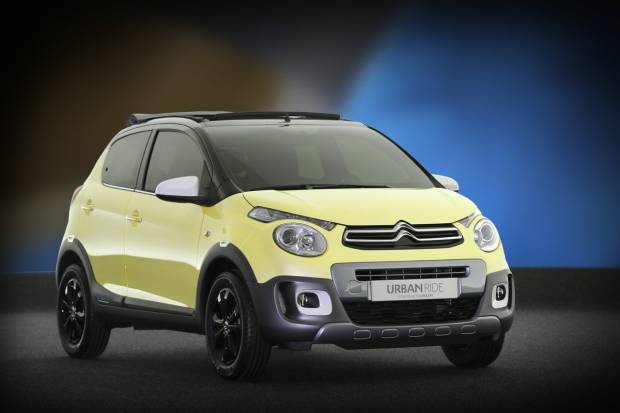 Citroën C1 concept Urban Ride, el C1 se viste de campo para París