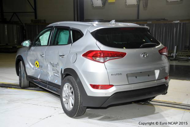 El nuevo Hyundai Tucson, cinco estrellas Euro NCAP