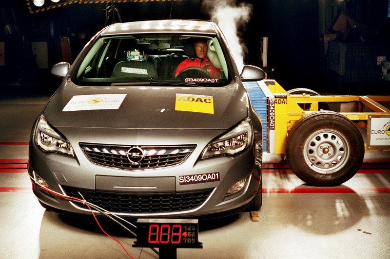El nuevo Opel Astra recibe Cinco Estrellas de Euro NCAP