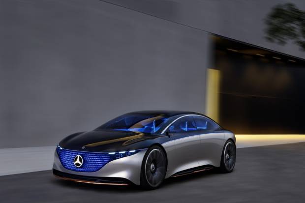 Mercedes Vision EQS, una mirada al futuro de los eléctricos