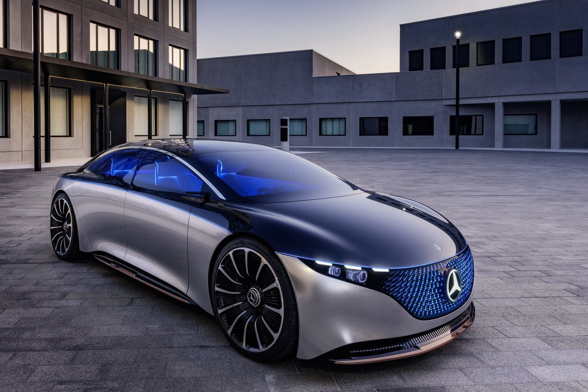 Mercedes Vision EQS, una mirada al futuro de los eléctricos