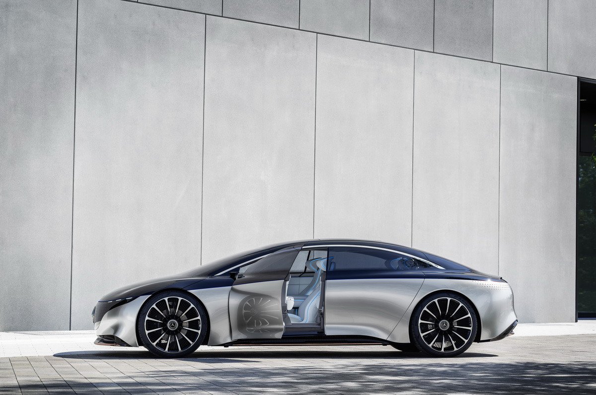Mercedes Vision EQS, una mirada al futuro de los eléctricos