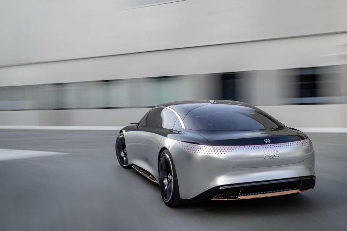 Mercedes Vision EQS, una mirada al futuro de los eléctricos