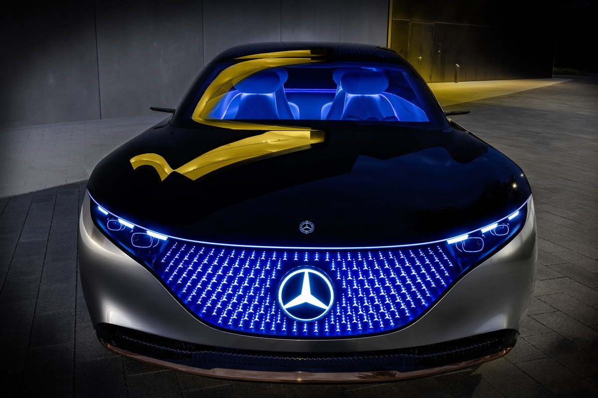 Mercedes Vision EQS, una mirada al futuro de los eléctricos