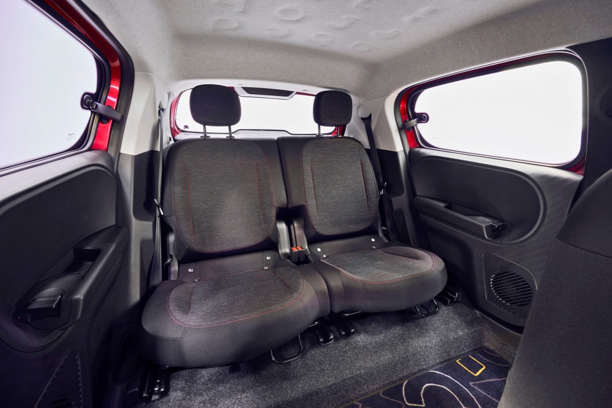 Asientos traseros Nuevo Renault Twingo 2026