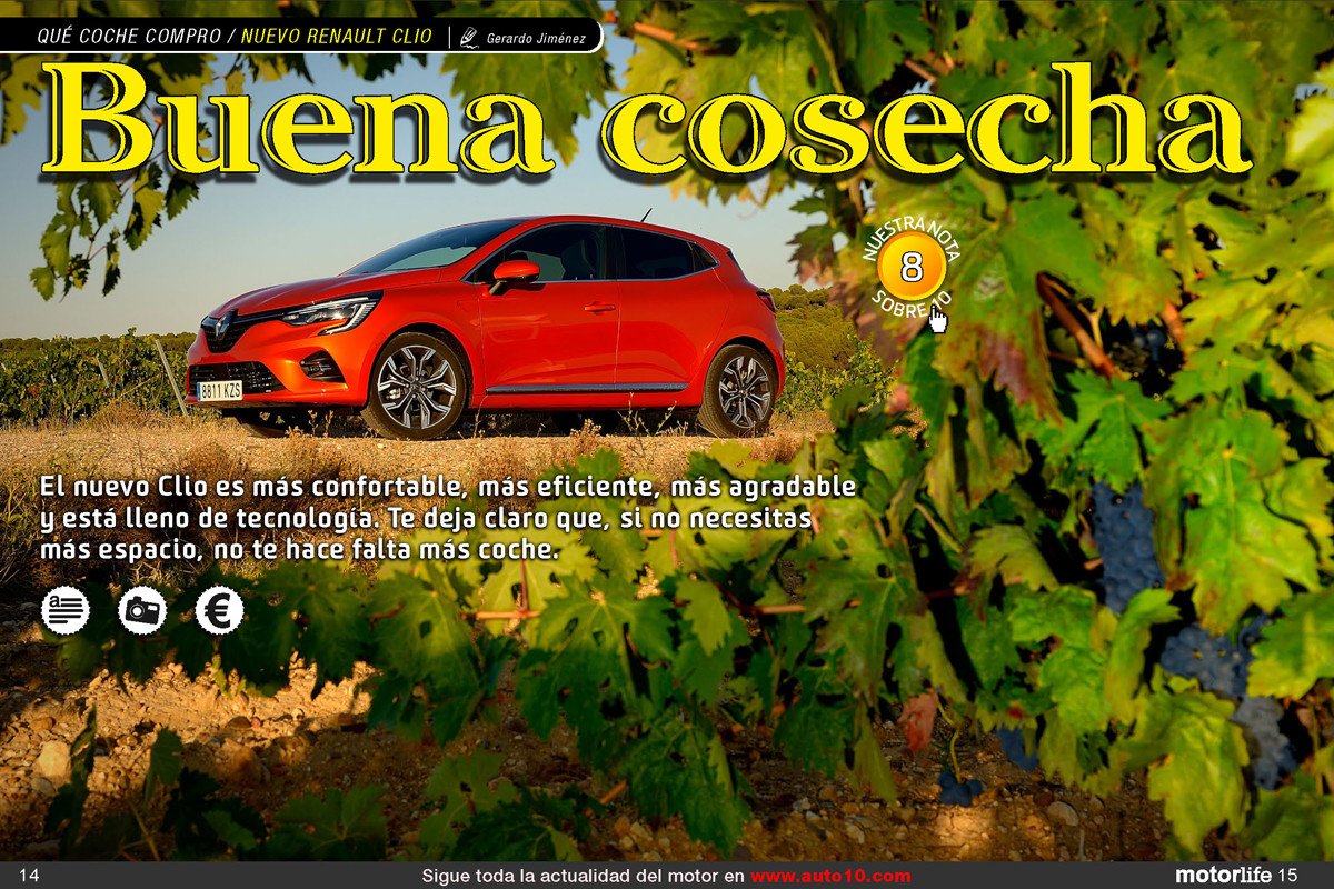 Motorlife Magazine nº 97: Los nuevos Renault Clio, Peugeot 208 y Opel Corsa a examen