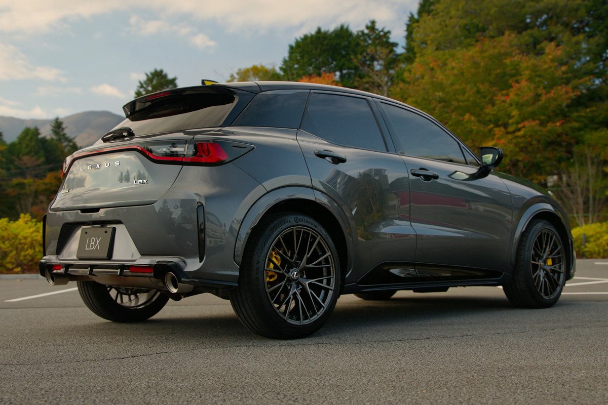 Lexus LBX Morizo RR Concept: el SUV pequeño se viste de deportivo con 305 CV