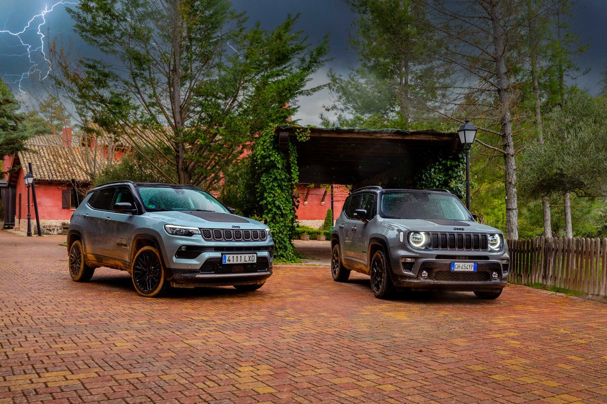Prueba Jeep Compass y Renegade e-Hybrid: otra motorización híbrida para los SUV