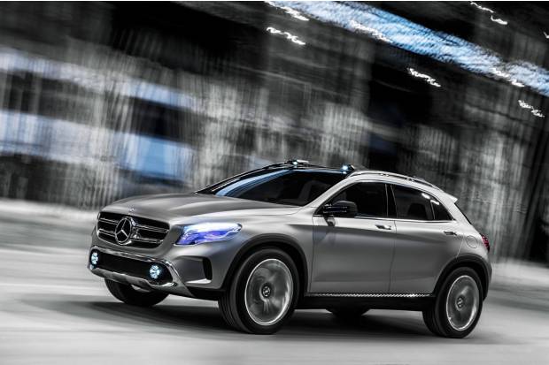 Mercedes Concept GLA, al ataque del X1 y el Q3