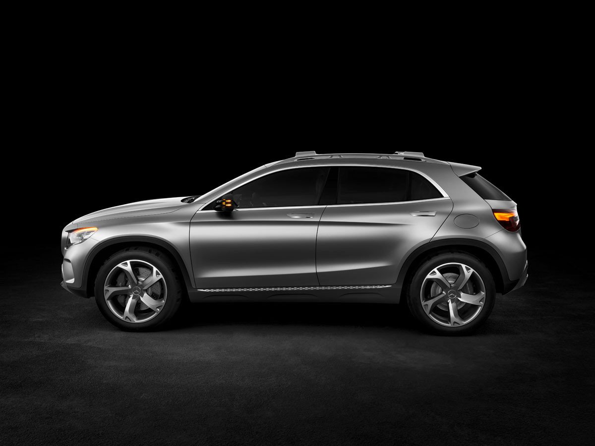 Mercedes Concept GLA, al ataque del X1 y el Q3