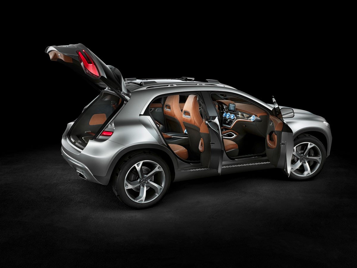 Mercedes Concept GLA, al ataque del X1 y el Q3