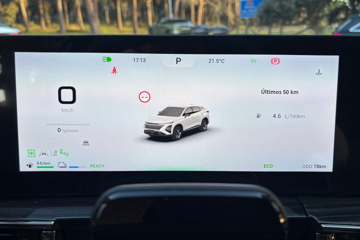 Prueba OMODA 5 SHS-H: el SUV híbrido ECO con mejor relación precio y equipamiento