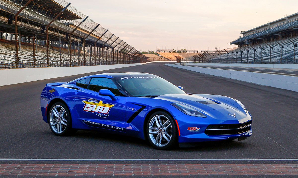 Chevrolet Corvette Stingray, safety car de las 500 millas de Indianápolis