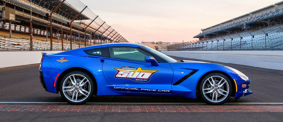 Chevrolet Corvette Stingray, safety car de las 500 millas de Indianápolis