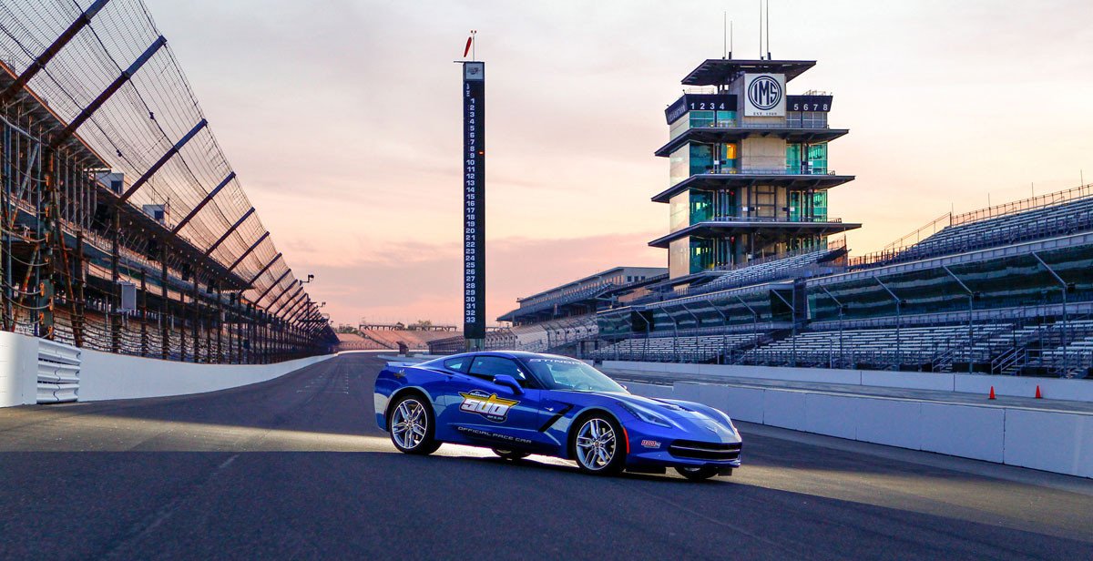 Chevrolet Corvette Stingray, safety car de las 500 millas de Indianápolis