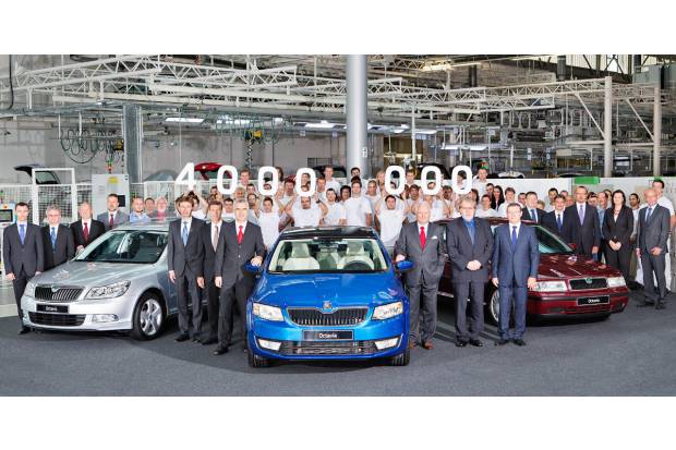 El Skoda Octavia llega a la unidad 4 millones fabricada
