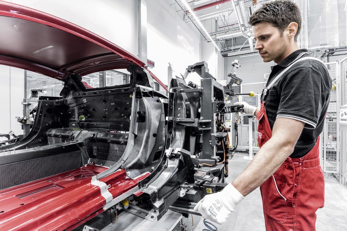 Así se fabrica un Audi R8