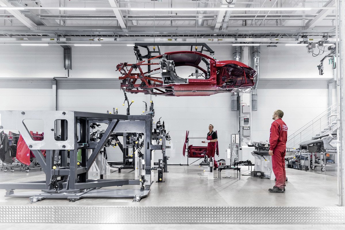 Así se fabrica un Audi R8