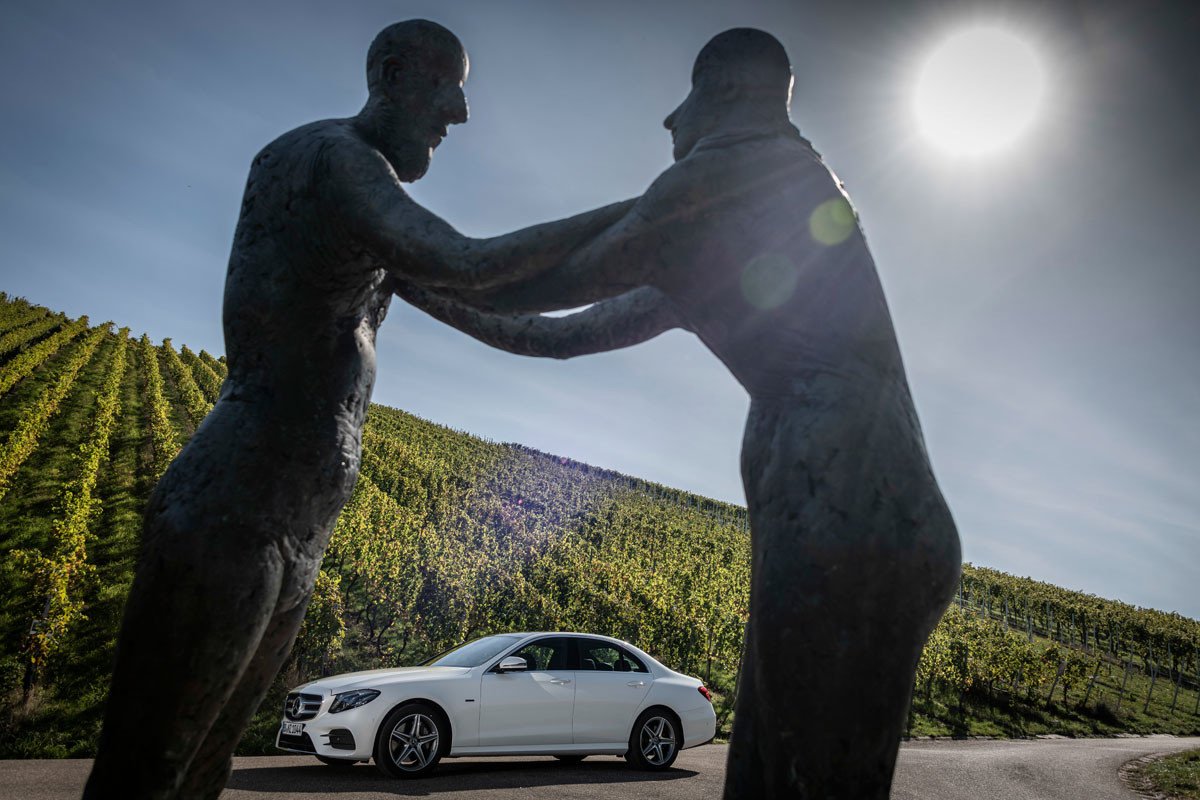 Prueba Mercedes Clase E 300 de: la apuesta híbrida diésel