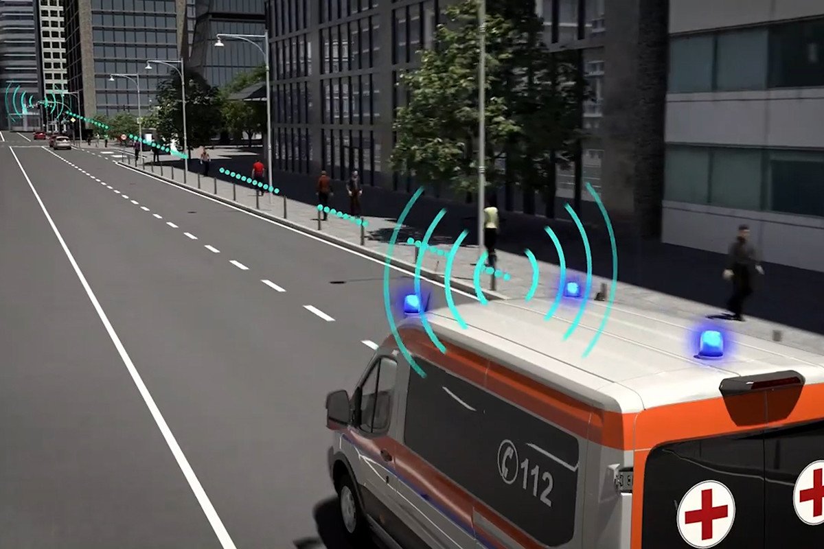 Semáforos inteligentes de Ford para los vehículos de emergencia