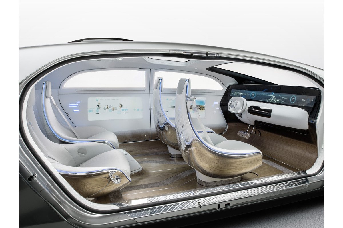 Mercedes F 05 Luxury in Motion: nuevo prototipo de conducción autónoma
