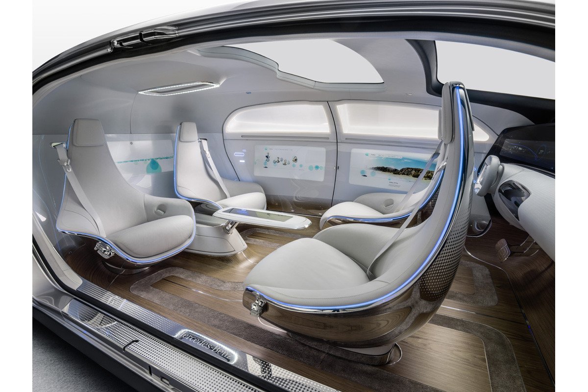 Mercedes F 05 Luxury in Motion: nuevo prototipo de conducción autónoma