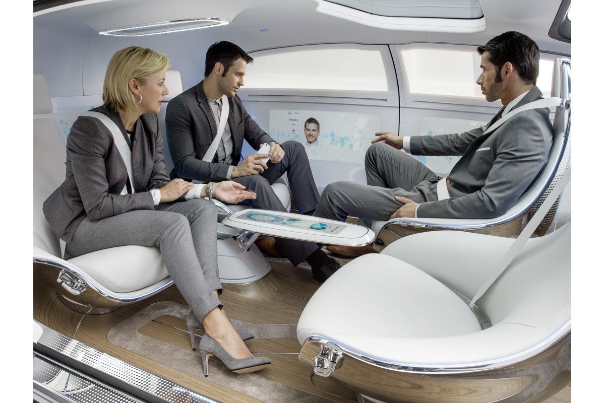 Mercedes F 05 Luxury in Motion: nuevo prototipo de conducción autónoma