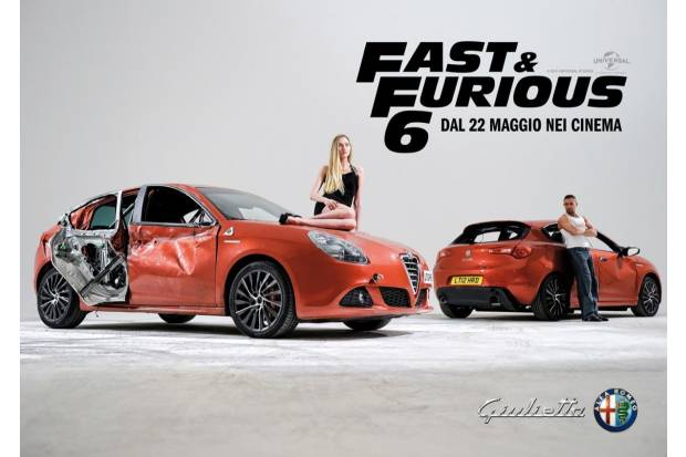 Alfa Romeo Giulietta en la película Fast & Furious 6