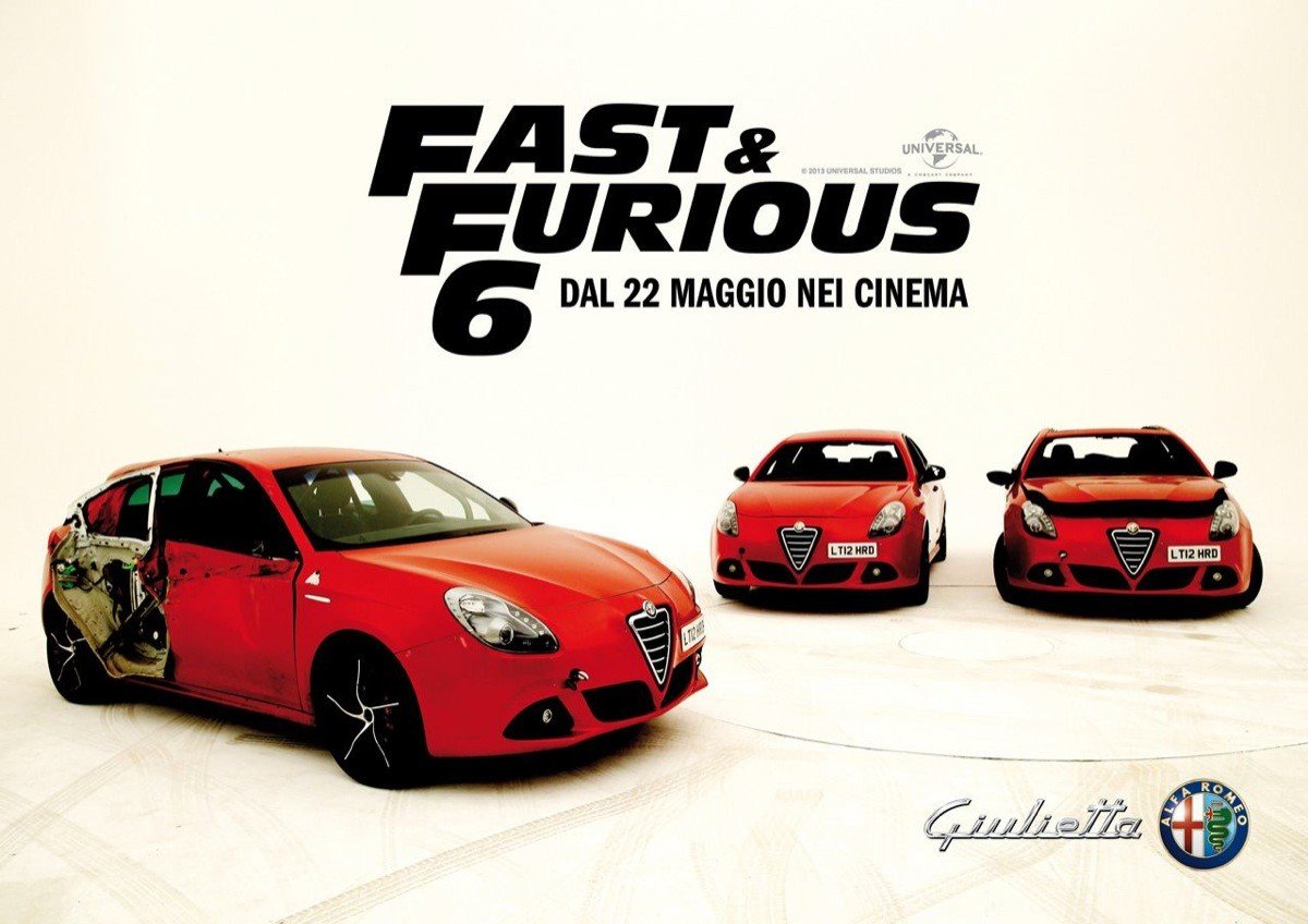 Alfa Romeo Giulietta en la película Fast & Furious 6