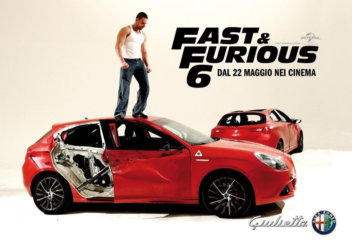 Alfa Romeo Giulietta en la película Fast & Furious 6