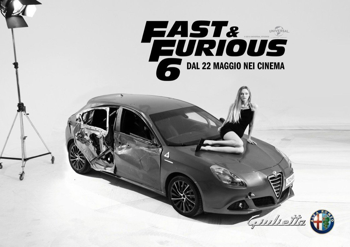 Alfa Romeo Giulietta en la película Fast & Furious 6