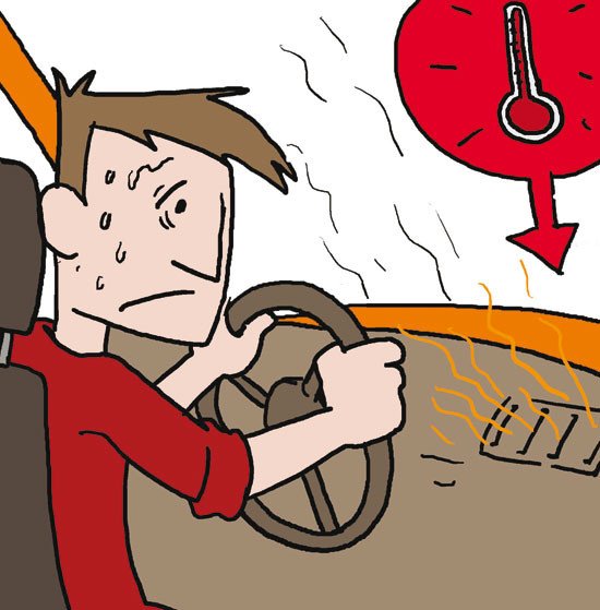 Temperatura en el interior del coche: ¿Cuál es la ideal?