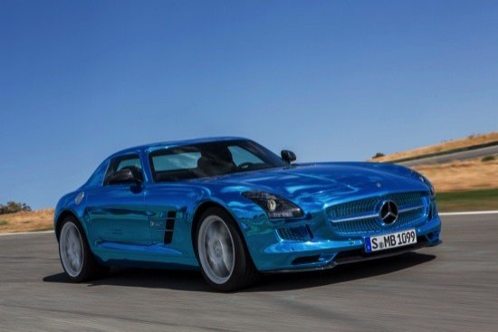 Mercedes SLS AMG Coupé Electric Drive: superdeportivo eléctrico