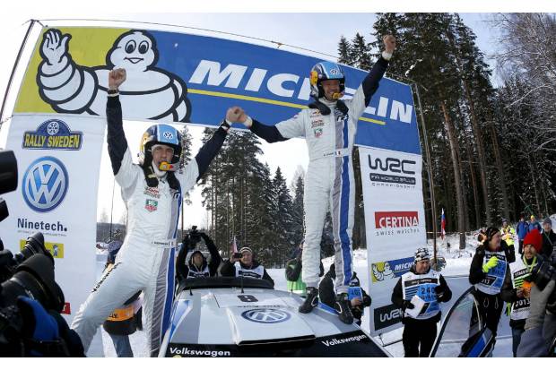 Rally de Suecia: Ogier consigue la primera victoria del Volkswagen Polo