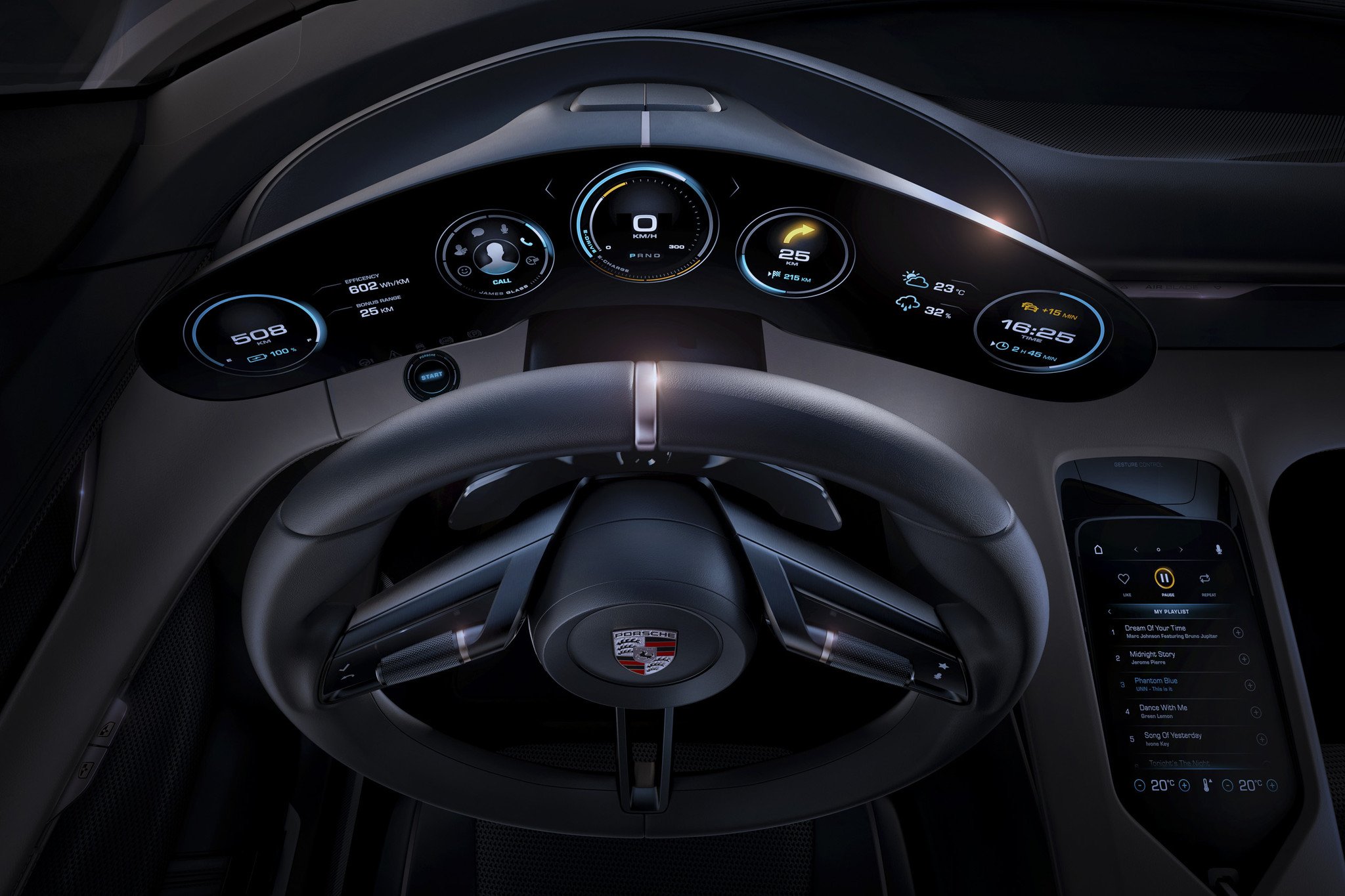 Porsche Mission E: los eléctricos al poder