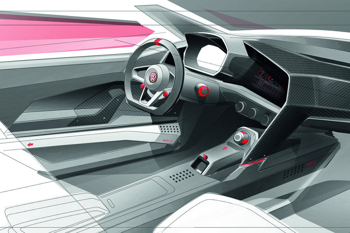 Volkswagen Design Vision GTI: el Súper Golf con 503 CV