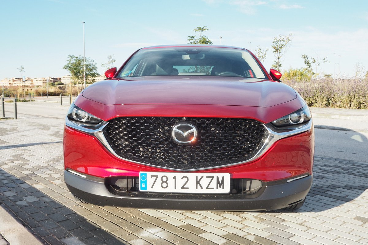 Prueba Mazda CX-30 SKYACTIV-G, asentado como premium