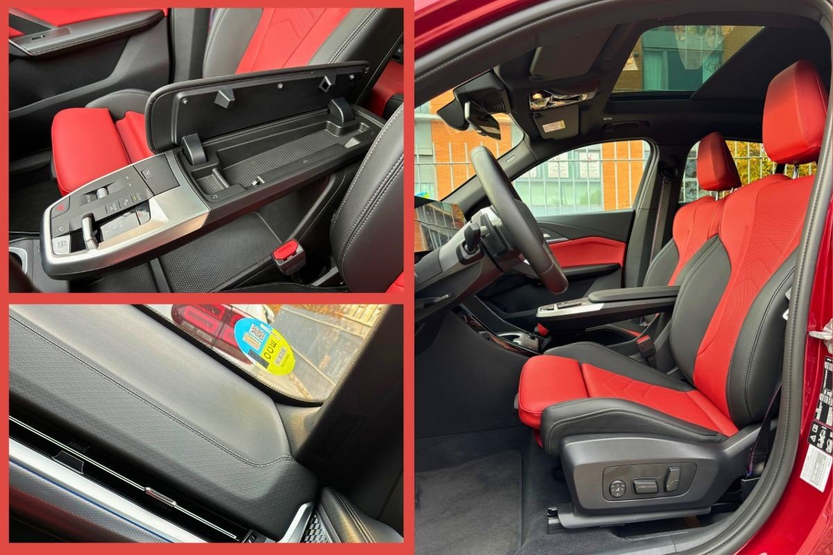 Plazas delanteras BMW X2
